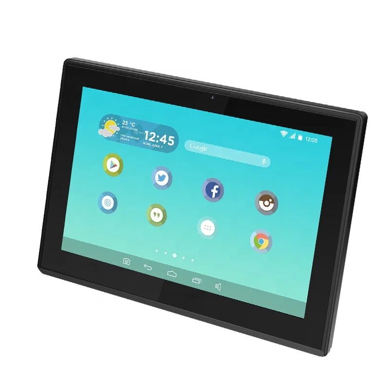 10.1 inch touch screen POE power android tablet for meeting room schedule display