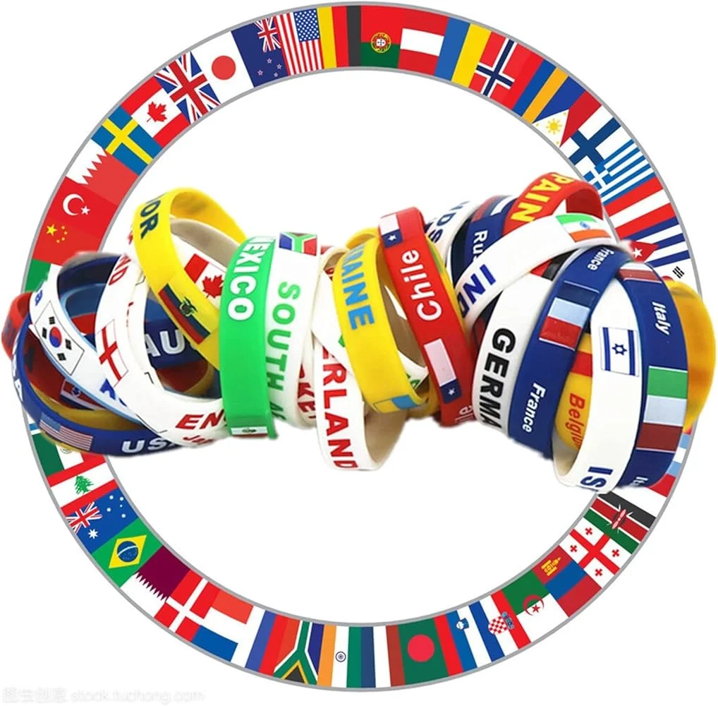 Персонализированный Силиконовый браслет с инъецированными чернилами