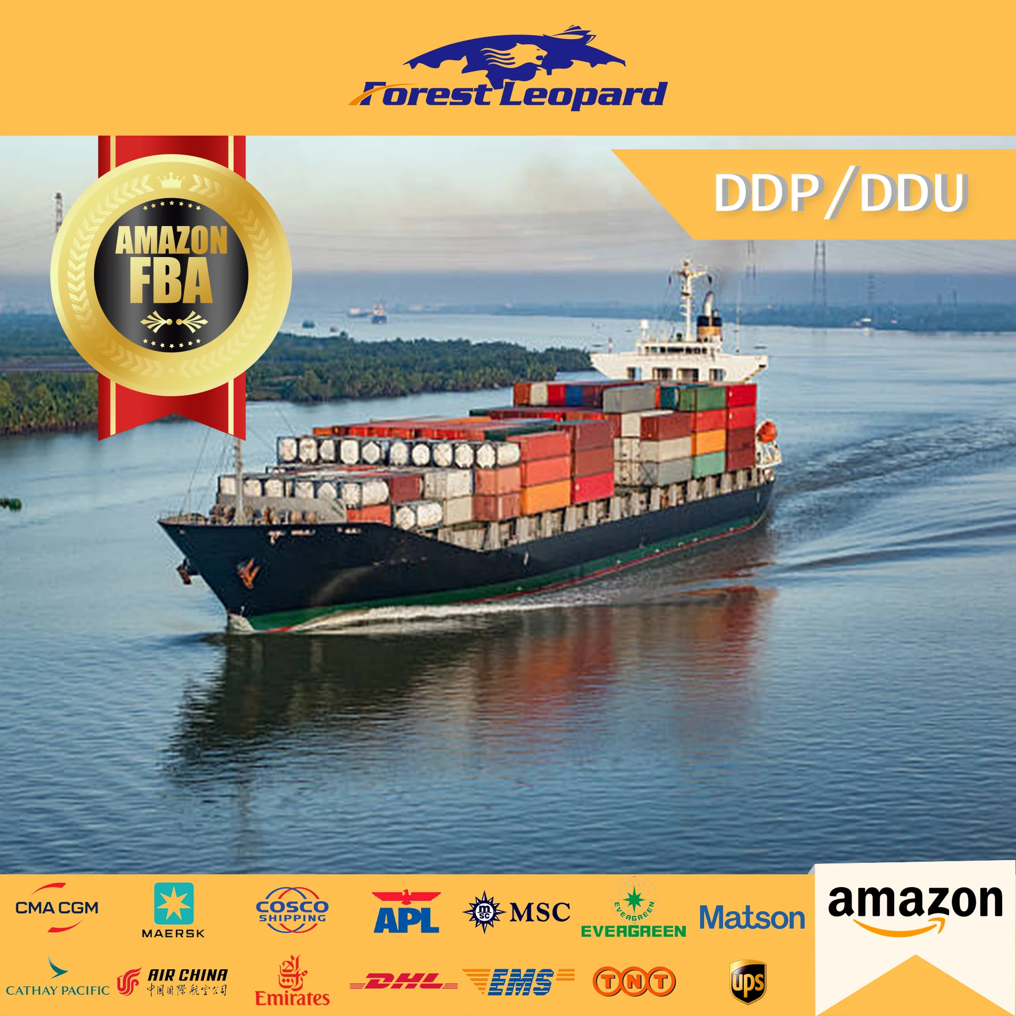 freight forwarder china to usa fba uk shipping agent China to Australia/usa/ca/uk LCL Amazon FBA international logistics