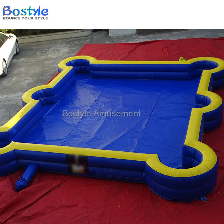 Customized design Inflatable snooker football, inflatable tennis court, inflatable table tennis for sale
