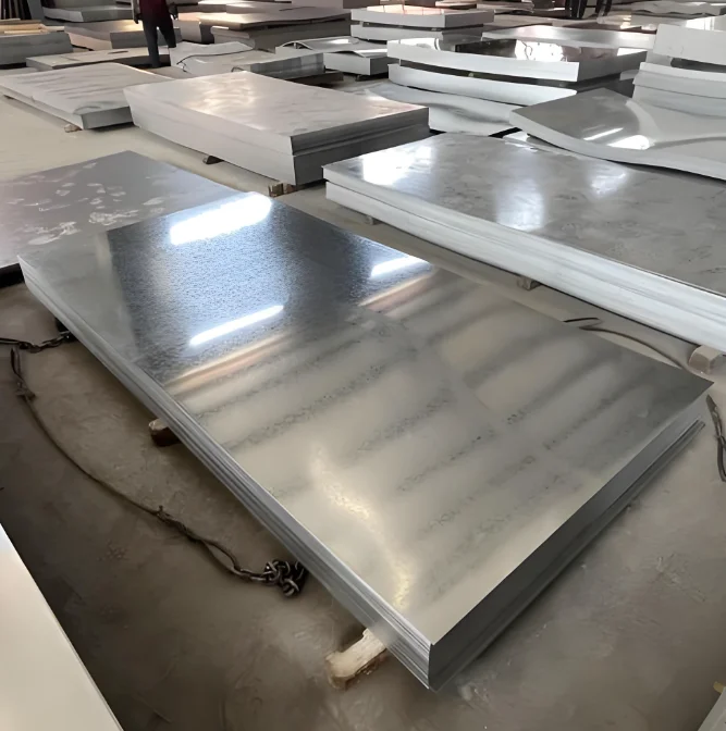 Professional Custom Power Plant High-Quality Black Glitter Galvanized Paving Plate