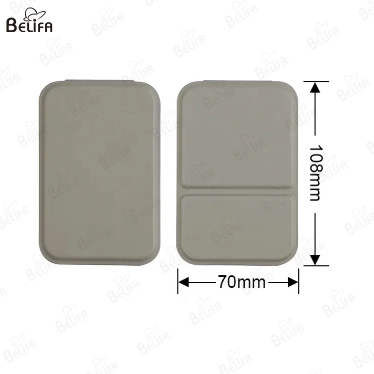 hot selling item Portable makeup mirror HD double-sided foldable mirror student touch up mirror can be customized logo