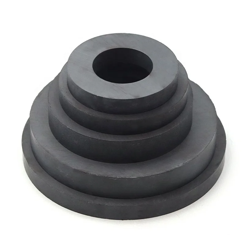 Manufacturer Directly Cheap Ferrite Ring Magnet 21*7*5mm Horn Magnetic Ring