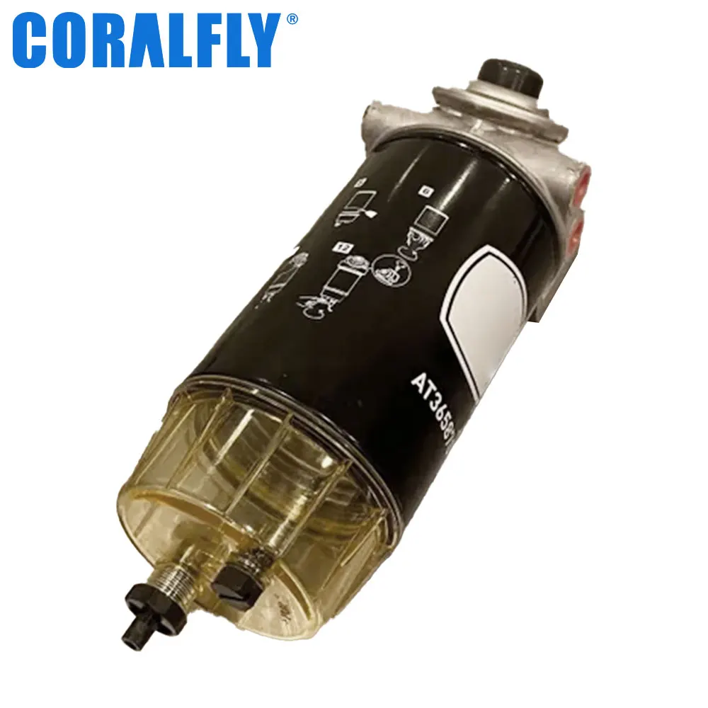 High Quality OEM Diesel Excavator Filter Fuel Water Separator Filter AT365870 Fuel Filter Water Separator AT365870