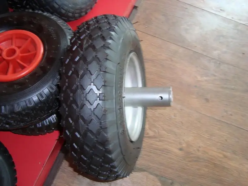 Best quality pneumatic air rubber wheel caster tyre wheelbarrow wheel