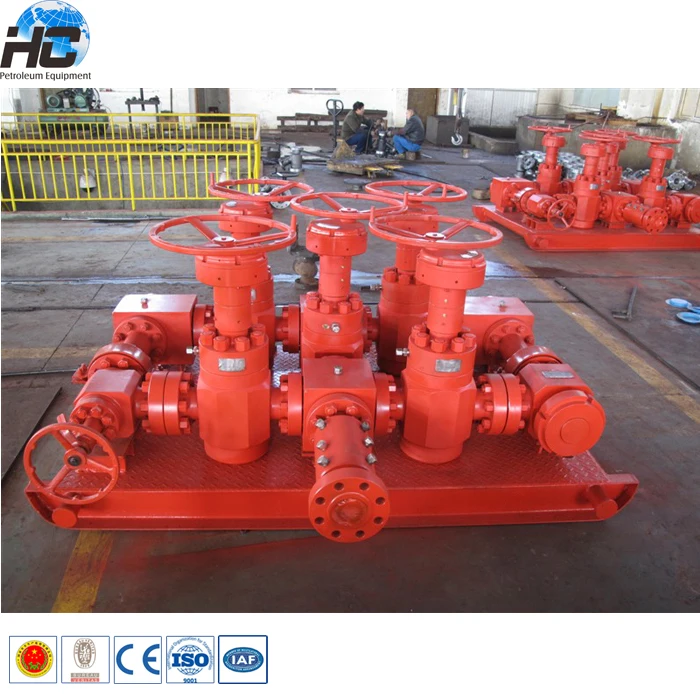 API certificate sour service oilfield sand flow-back choke manifold