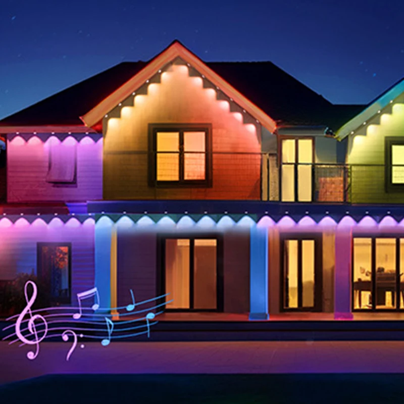 Holiday High Quality Christmas LED Pixel Light DC24V RGB RGBW Detachable Point Light Source For Landscape Building outdoor