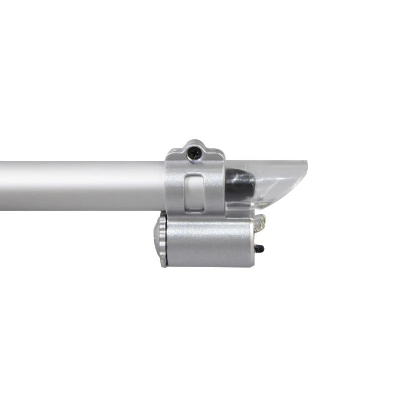 Mini Pocket Pen Microscope Jewelry Loupe LED Light High Magnification Magnifier