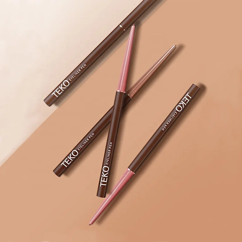 Longwear Automatic Eyeliner Smudgeproof Waterproof Eyeliner Glue Pencil with No Sharpening