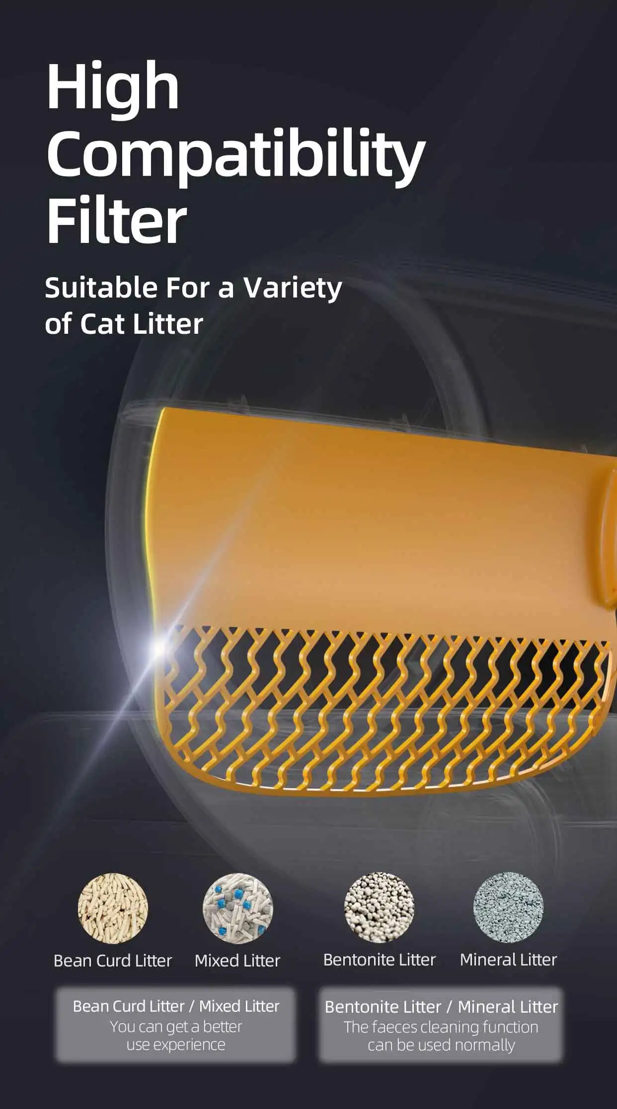 Self-Cleaning cat litter box No More Scooping Automatic Cat Litter Box with APP Control, Safety Protection, Odor Removal, Large