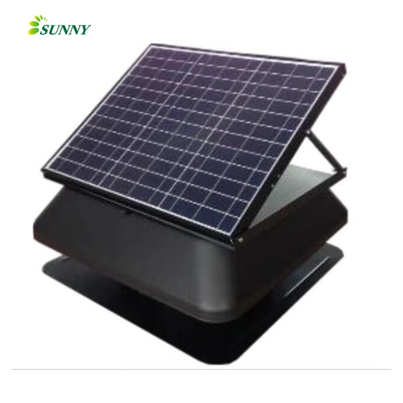 best rated green house roof vent exhaust  fan solar powered DC 12V roof mounted ventilation solar attic fans