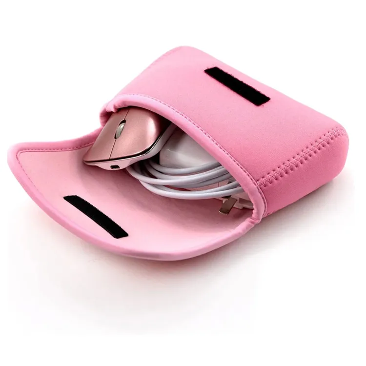 Storage pouch for Accessories Laptop Power Adapter, Wireless Mouse, Cellphone Charger, Cord Travel Cable Electronic Organizer.