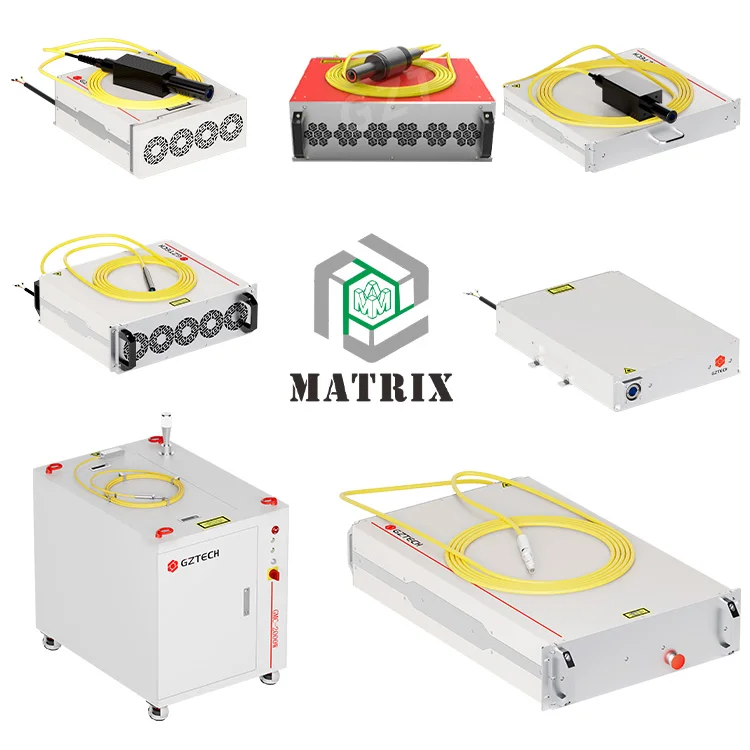 Mopa Fiber Laser source 20W 30W 50W 100w 120w high powered fiber laser source for laser marking machine