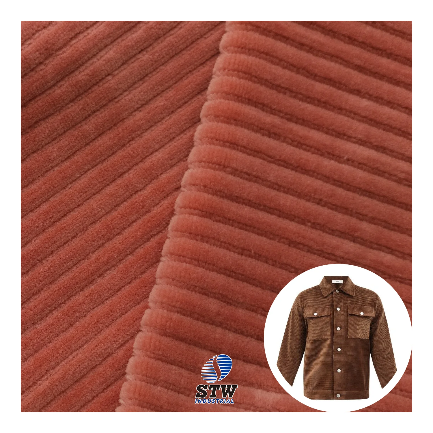 China Factory Promotion Corduroy 60%cotton 37%polyester 3%spandex Cvc Velour Fabric