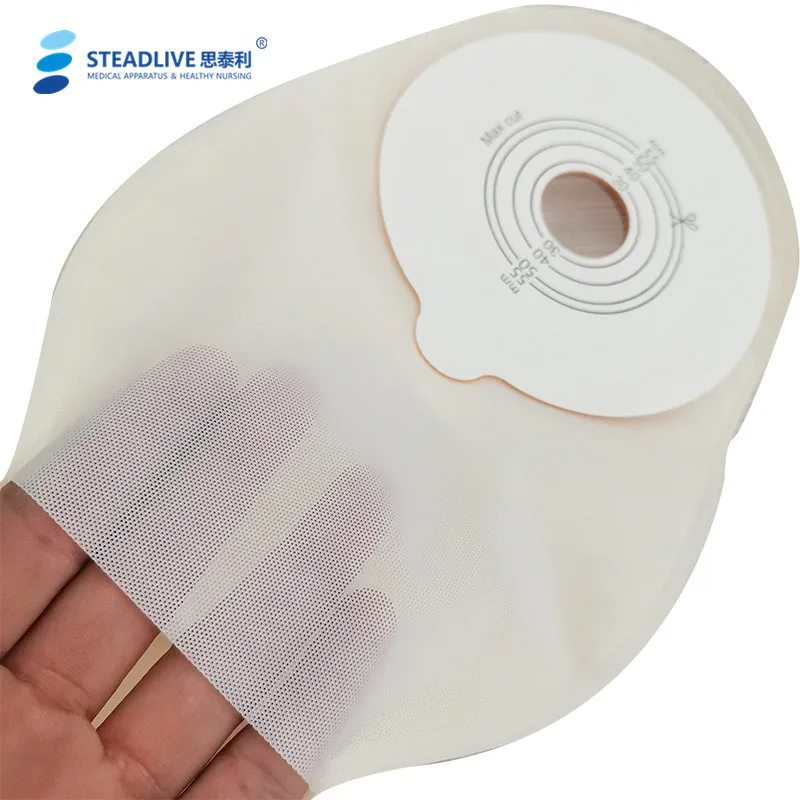 Medical Supplies Disposable Bolsa De Colostomia Stoma Ostomy Colostomy Bag 55mm