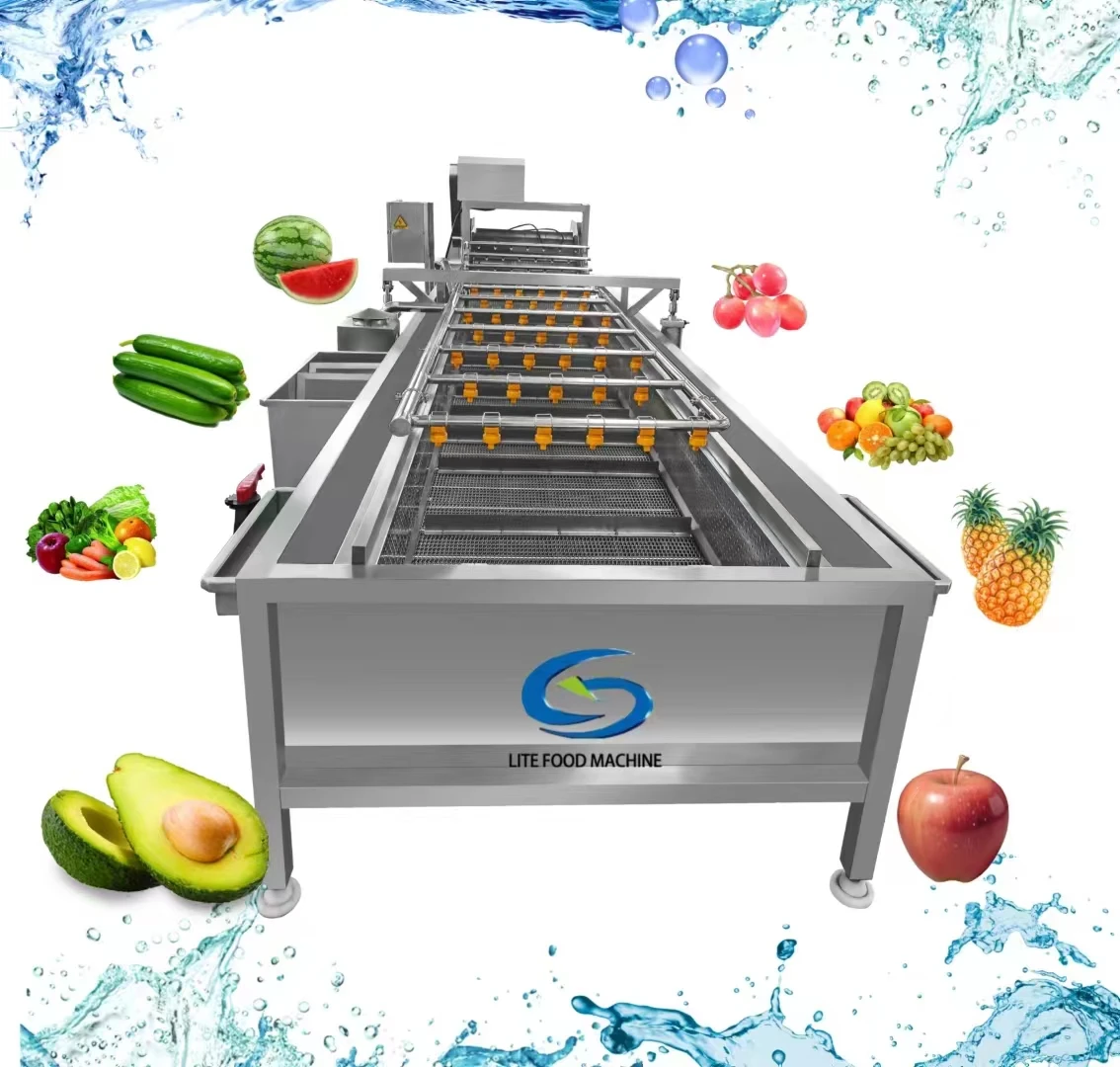 Automatic Machine Wash Vegetables Wash,Dry Cut,Fresh Vegetable Line Machine Price On Sale