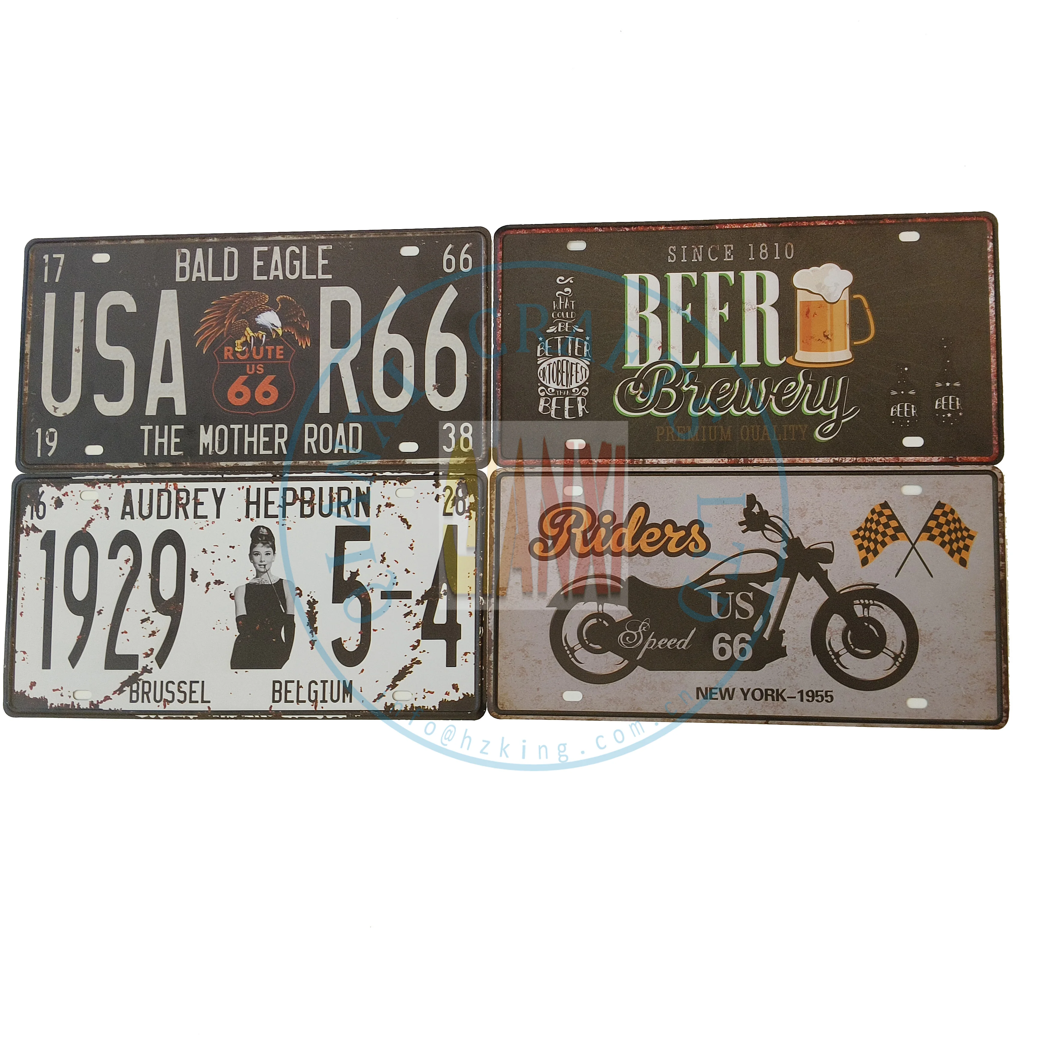 Vintage Whiskey 20X30CM Bourbon Retro Tin Sign Cafe Bar Home Pub Club Man Cave Wall Decor Aluminum Metal Poster