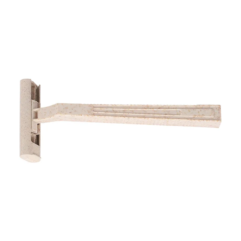 Nature pure natural wheat razor degradable two blades biodegradable disposable razor hotel shaver