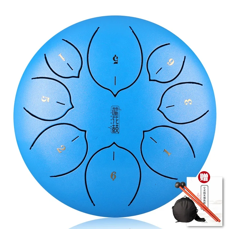 Wholesale Percussion Musical Instruments 6-12 Inch  Steel Tongue Drum Factory Best Price