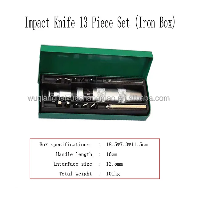 12PCS Impact Screwdriver Set Industrial Grade Multifunctional Screwdriver Bits Screw Extractor For Repairing Driver Set