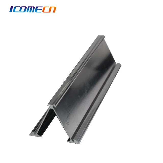 Metal double face, double side desk sign holder