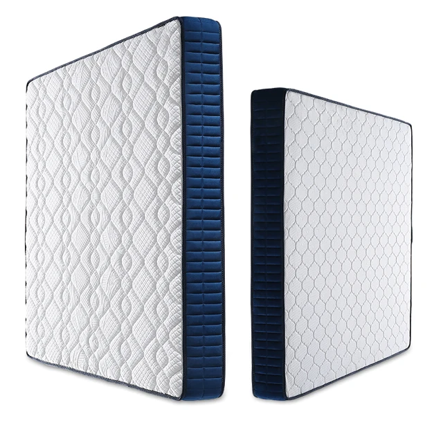 factory wholesale good quality hotel used pocket spring mattress cooling gel memory foam roll up in a box packing