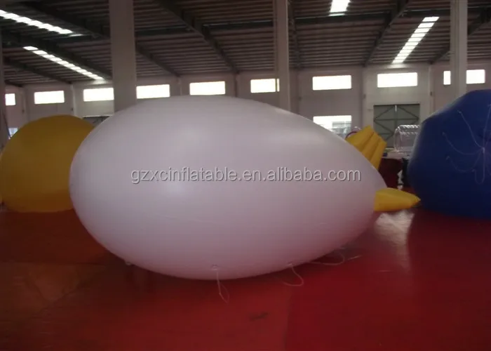 Factory Best Custom Logo Printing InflatableHelium Blimp Airplane Or Airship Advertising Model  For Sale