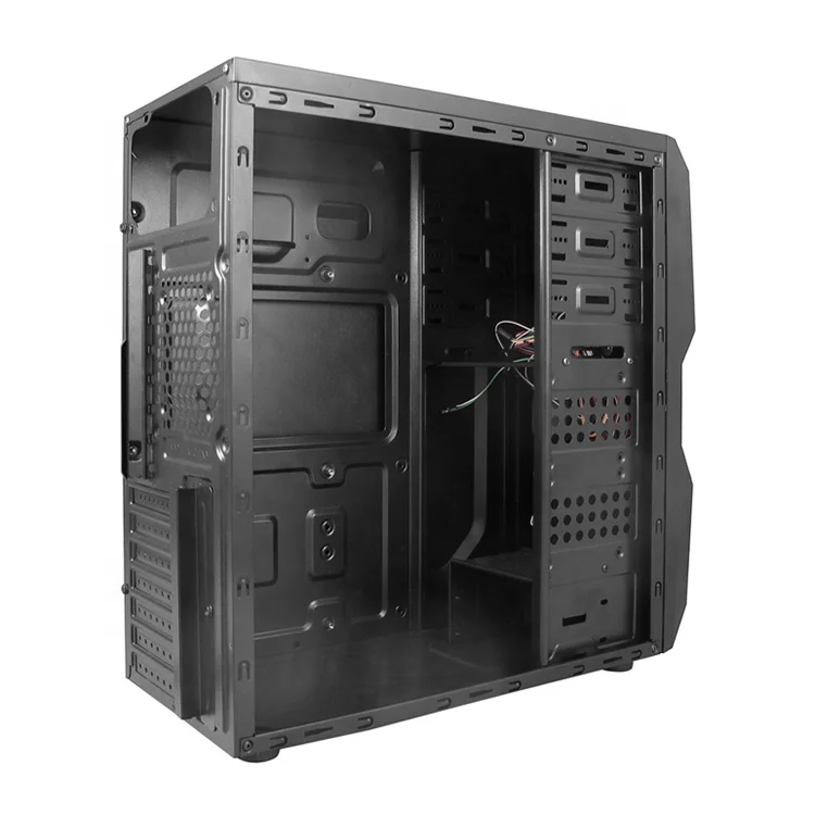 C01-B42 впрыска Drawbench панель Черный 120 мм вентилятор компьютерный шкаф