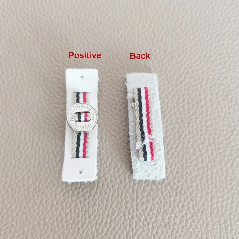  Этикетка из искусственной кожи с логотипом никеля и металлического сплава для джинсов/курток