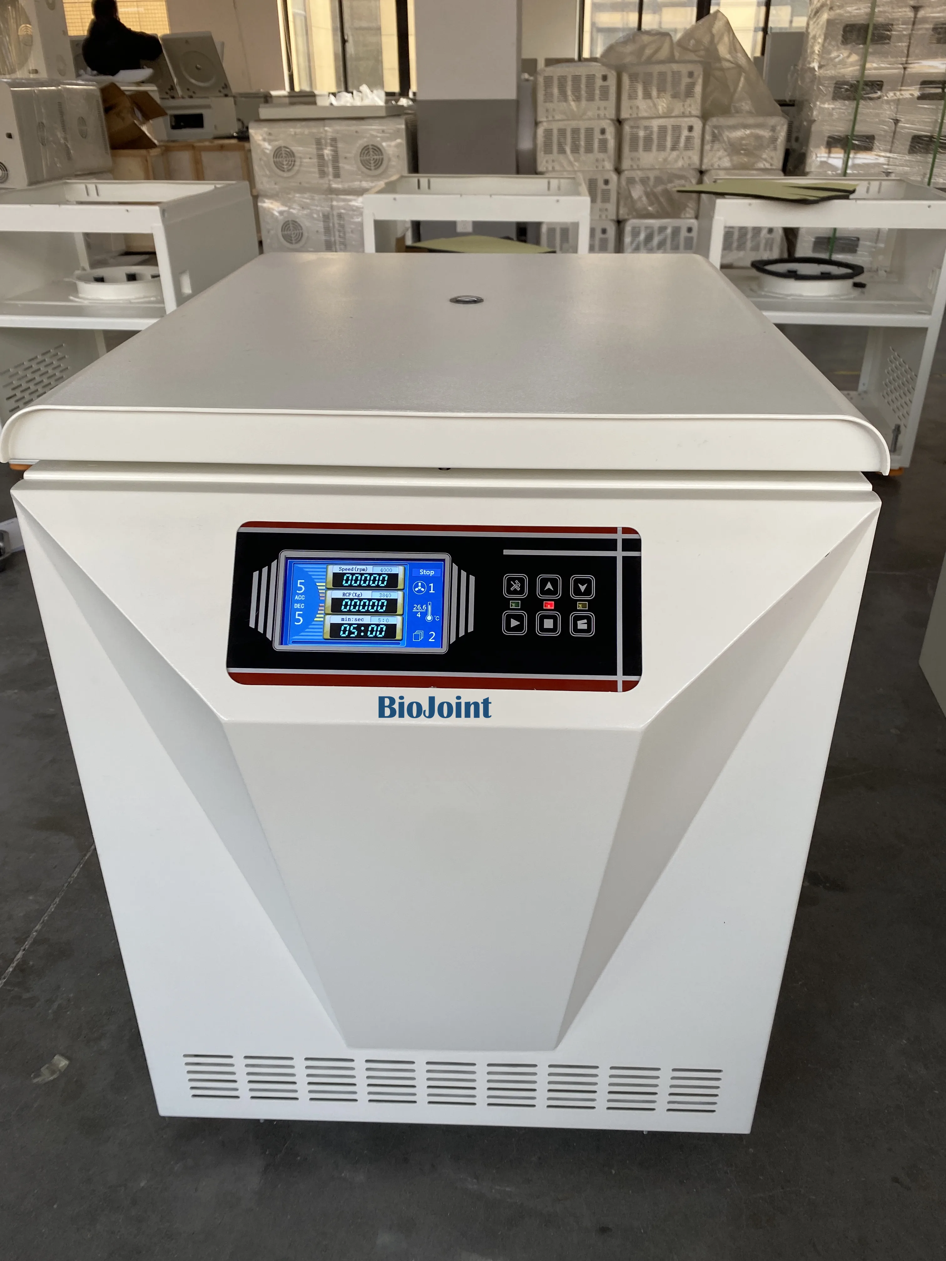 6*500ml 4*750ml large capacity swing horizon rotor 6000rpm Centrifuge DD5-MC