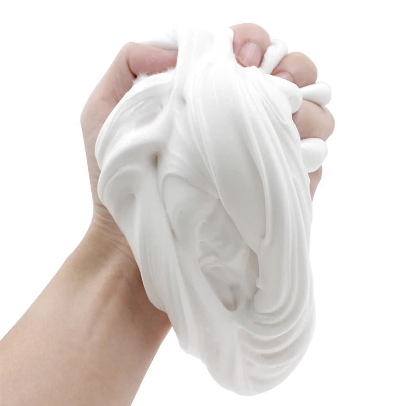 500g 1000g bag white kids slime kit oven bake soft modeling polymer clay For DIY Handmade air dry light clay