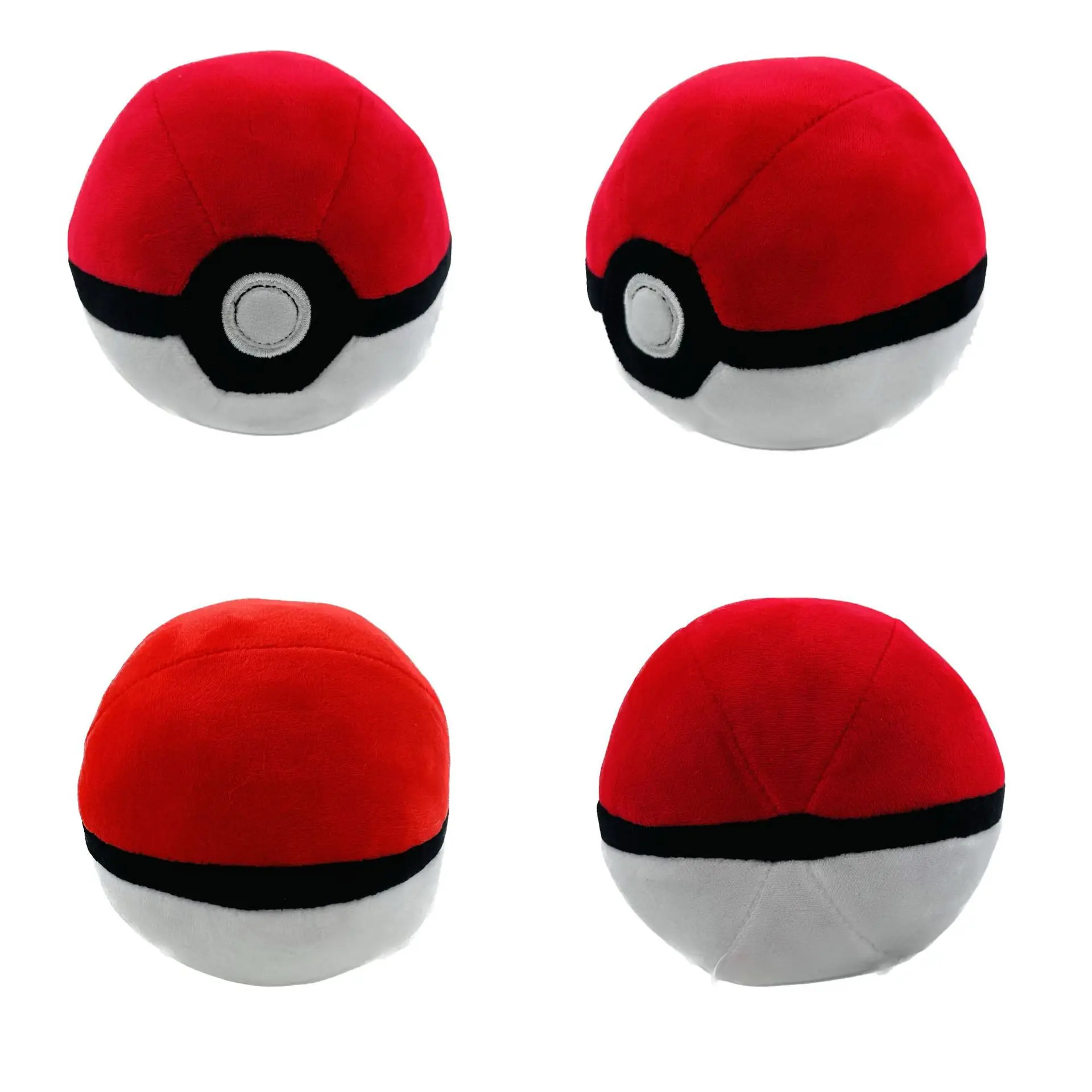 2024 New product 5 inches Stuffed Pokeball Plush toys Pocket Monster Anime pokemones plush for kids