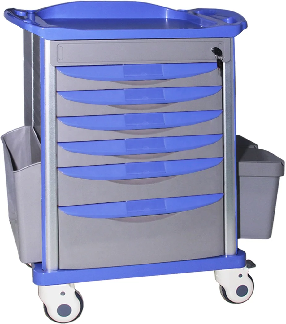 Abs Больничная медицина доставка тележки для лекарств