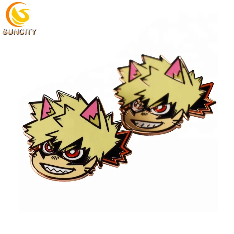 High quality Wholesale electric durable cartoon pins badge pin