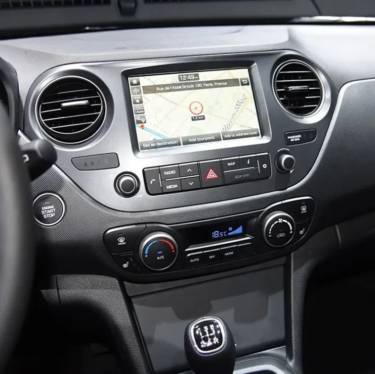 9 Inch Car Navigation Panel 2018 I20 LHD Car Parts Interior Panels Gauge Mounting Frame