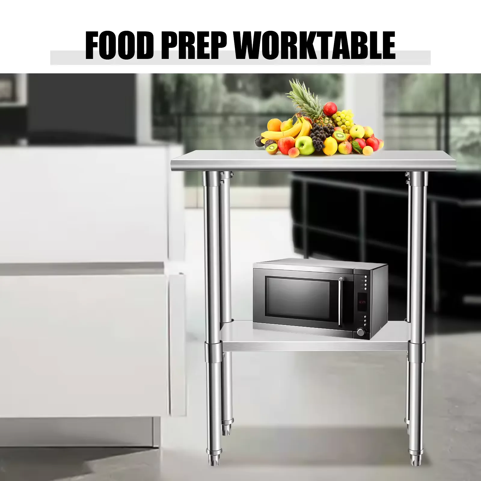 New Technology Kitchen Worktable Stainless Steel Industrial Custom Workbench With Cheapest Price