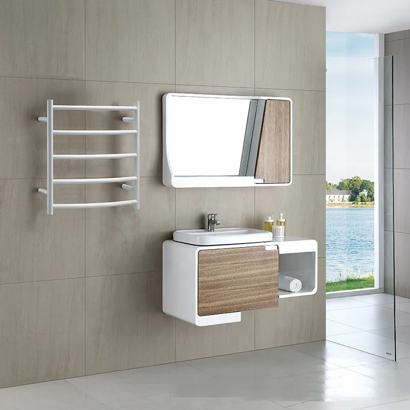 Изогнутая Круглая Лестница TARRIOU с подогревом вешалка для полотенец белый