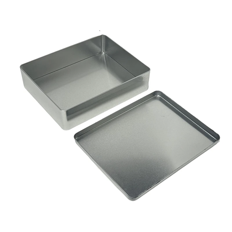 Hot Sale Rectangular Metal Tin Box Princess Puzzle Tin Box with Embossing Logo Accept Custom
