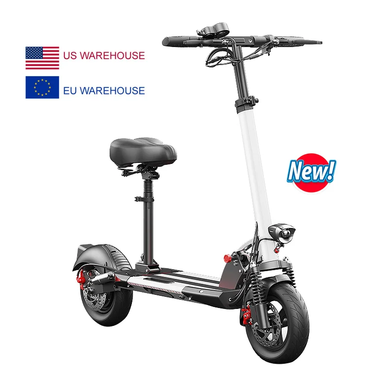electric scooter 10inch 2 wheels 48V 500W 45km/h foldable off road e-scooter in EU stock for UK market