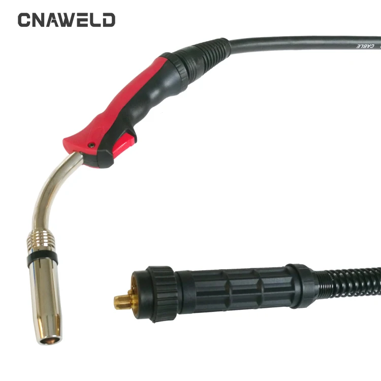  BINZEL type MB36 36KD Mag Welding Torch 200AMP 270Amp 10Ft 3m Gas Mig Gun Euro Central