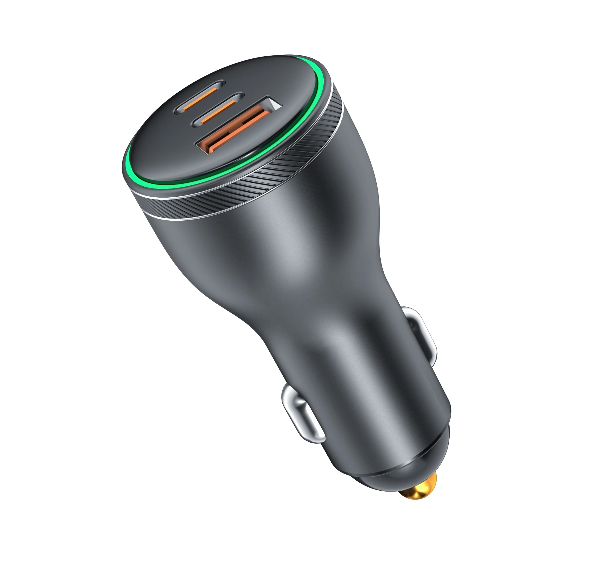 2022 high power 95W car accessories PD 65W three Ports super fast  PD car charger  for phone and laptop