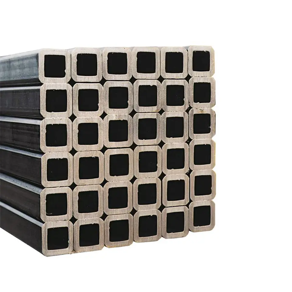 ASTM A500 A36 A53 MS ERW hot dipped carbon square  pipes