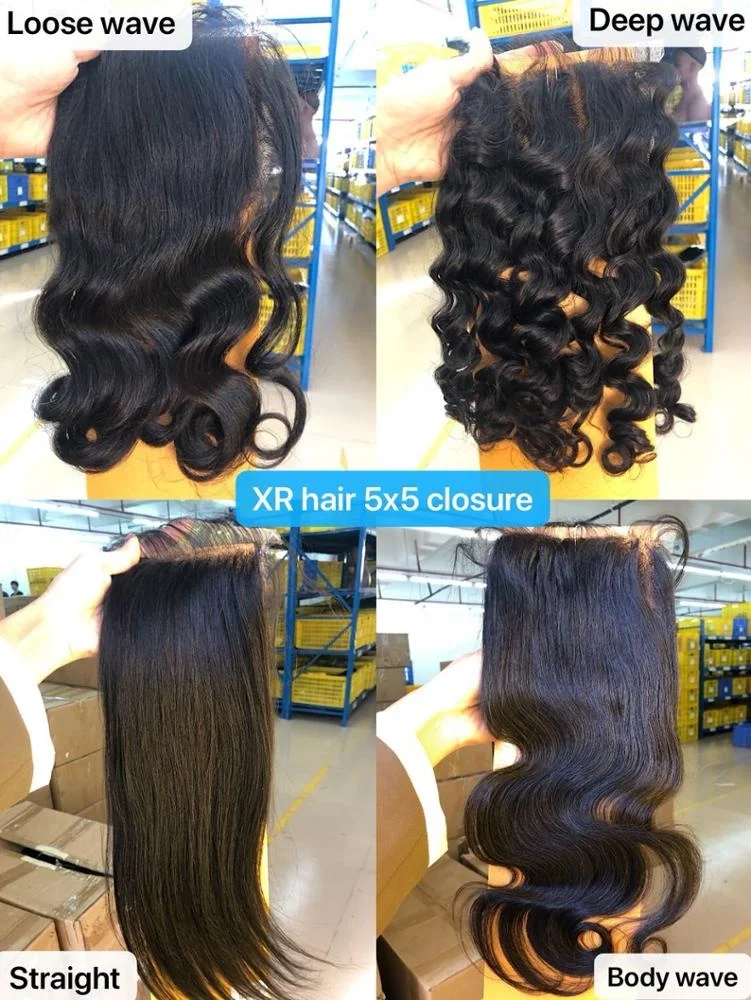 kabeilu Cuticle Aligned Brazilian Straight Virgin Hair 12A 3 Bundles With Lace Closure Human Hair Free Shipping