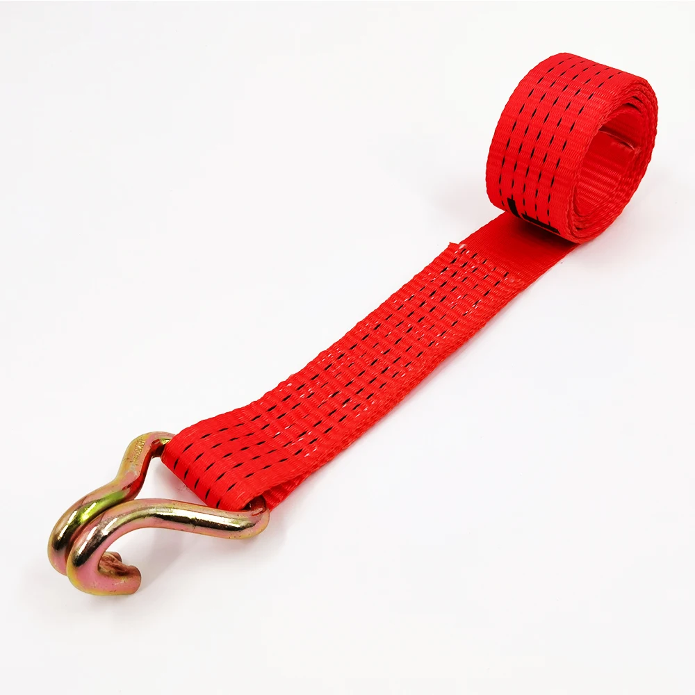 Hot Sales 5Kgs 2Inch Cargo Lashing Ratchet Tie Down belt with Aluminum Covered Handle