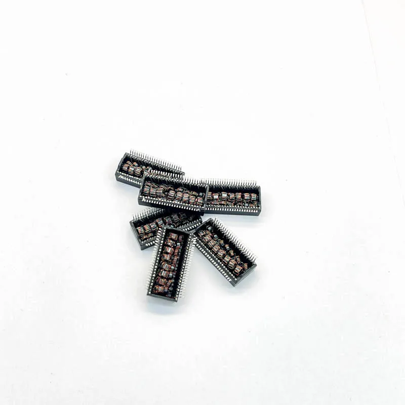 Free Sample Gigabit Network Filter Ethernet Isolation Magnetic Circuit SMD DIP Toroidal Electric LAN Transformer Module for PCBA
