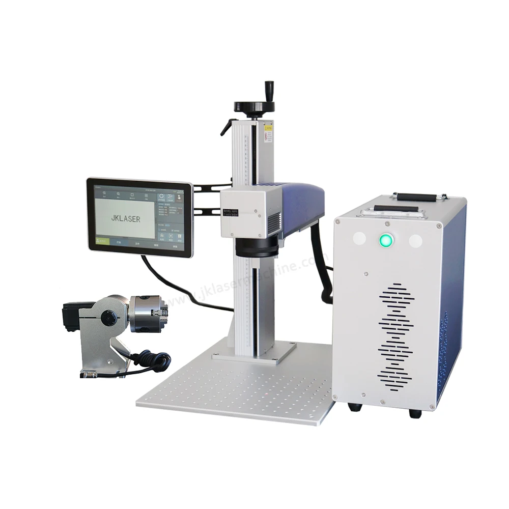 20w 30w fiber laser engraver new marking machine for small business jewelry and gun firearms industry engraving