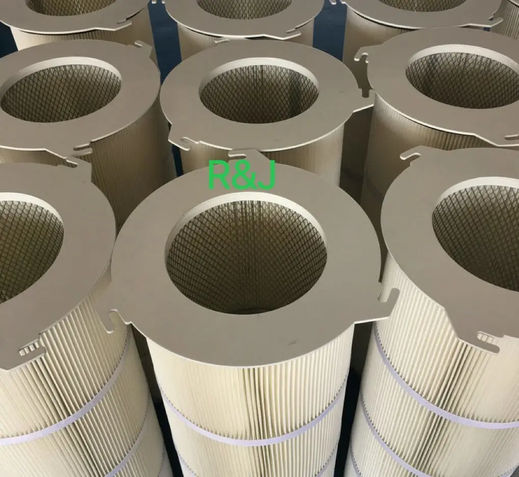 self - cleaning cartridge air filter dust collector