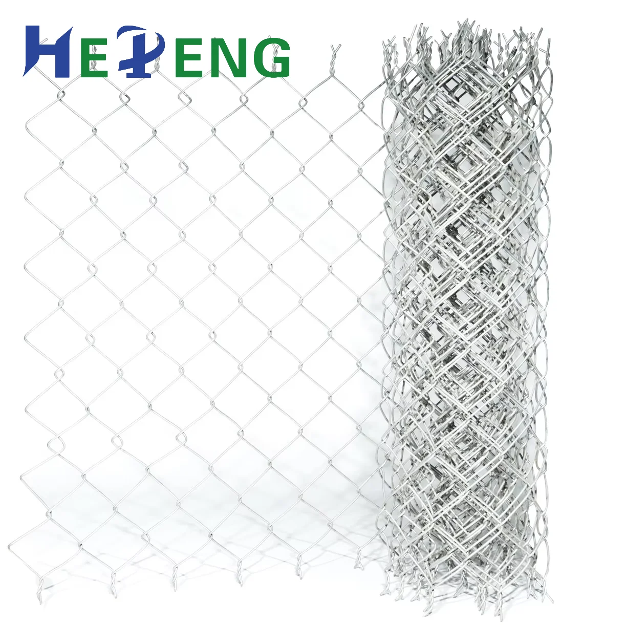 Hot Dipped Galvanized Chain Link Fence Easy Assembly 2.4m Wide Powder Coated Carbon Steel Frame Nature Accessory Fencing Gate