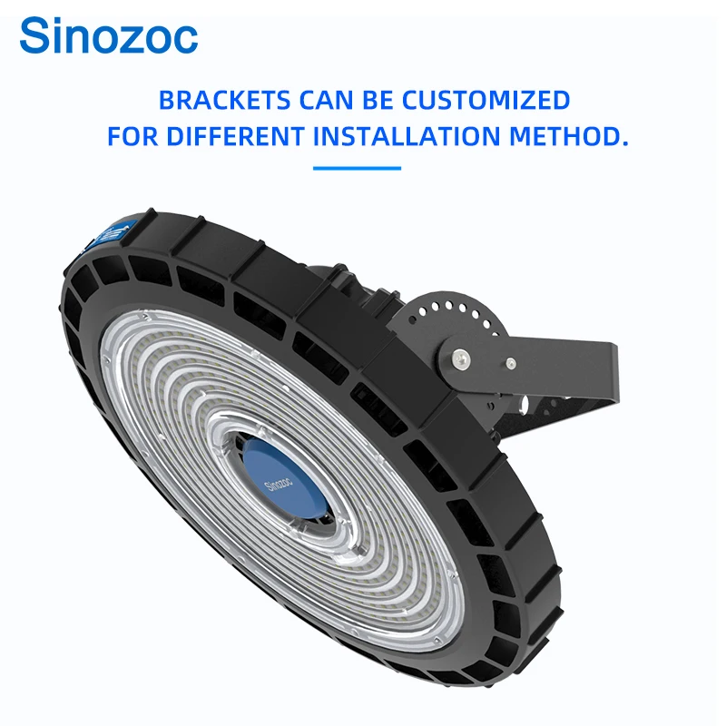 Sinozoc Nice price 100w 150w ip65 ufo led high bay light fixture CE ROHS