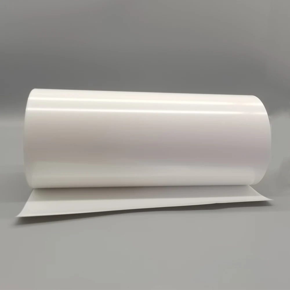 Glossy Opaque White Polyester Bopet PET Film Roll Sheet
